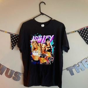 Ashley Massaro Graphics Hip Hop T-shirt - Unisex Black T-Shirt